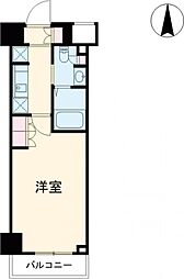 ＡＺＥＳＴ田無 2階1Kの間取り