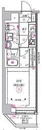 ＲＥＬＵＸＩＡ品川中延 2階1Kの間取り