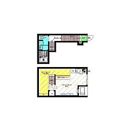 Ｖｅｌｏ　ＳＯＴＯＹＡＭＡ 2階1LDKの間取り