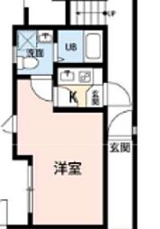 Rejoel 302 3階1Kの間取り