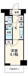間取図画像 1K