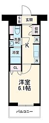 間取図画像 1K