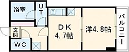 間取図画像 1DK