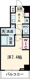 間取図画像 1K