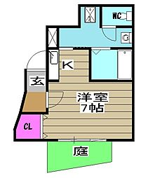 間取図画像 ワンルーム