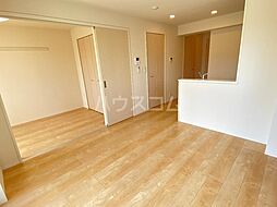 仮）吉岡町アパートＢ棟新築工事 1階1LDKのリビング/ダイニング