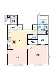 間取図画像 2DK