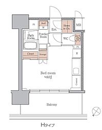 間取図画像 ワンルーム