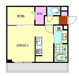 SING WITH ME 1LDKの間取図画像