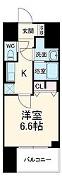 S-RESIDENCE四日市駅前couleur(クルール) 1Kの間取図画像