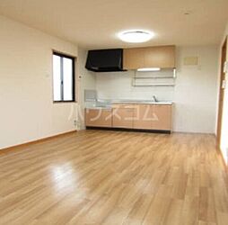 セゾンミストラルB 2階2DKのリビング/ダイニング