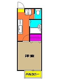 間取図画像 1K