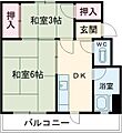 サンリバーマンション3階3.9万円