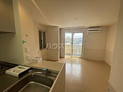 JR南武線 武蔵中原駅 徒歩12分の賃貸アパート 3階1LDKのリビング/ダイニング