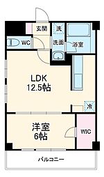 Ｌｉｆｅ 4階1LDKの間取り