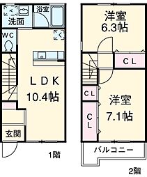 上社駅 8.5万円