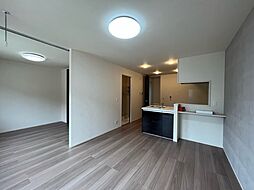 名鉄瀬戸線 新瀬戸駅 徒歩4分の賃貸アパート 1階2LDKのリビング/ダイニング