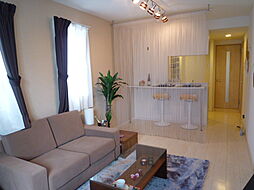 JR総武線 津田沼駅 徒歩18分の賃貸アパート 1階1LDKのリビング/ダイニング