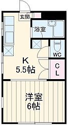 谷津駅 4.2万円