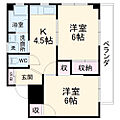 吉原マンション4階7.7万円