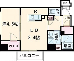 JR中央線 西荻窪駅 徒歩2分の賃貸マンション 6階1LDKの間取り