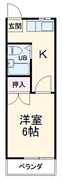 間取図画像 1K