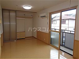 ガーデンヒルズ　Ａ 2階1Kのリビング/ダイニング