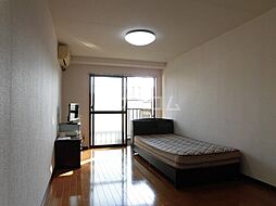 マンションソーキII 402 4階ワンルームのリビング/ダイニング