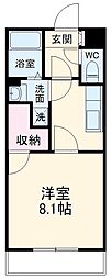 間取図画像 1K