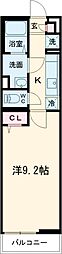 リブリ・ミライエ 1階1Kの間取り