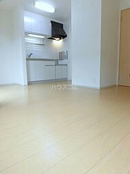 プラシード森岡 102 1階1LDKのリビング/ダイニング