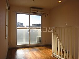 京王線 調布駅 徒歩4分の賃貸テラスハウス 2階1DKのリビング/ダイニング