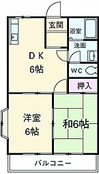 間取図画像 2DK
