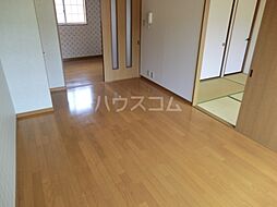 シルクヴェールフジＢ 202 2階2DKのリビング/ダイニング