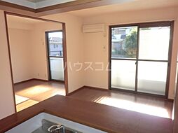 千葉都市モノレール 作草部駅 徒歩13分の賃貸アパート 2階2LDKのリビング/ダイニング