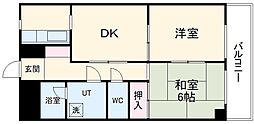 間取図画像 2DK