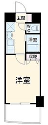 名古屋市営東山線 千種駅 徒歩4分の賃貸マンション 3階1Kの間取り