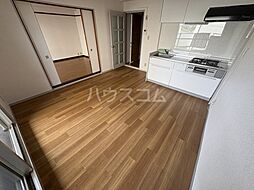 サンハイム城 402 4階2LDKのリビング/ダイニング