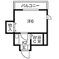 プリンセス泉2階3.3万円