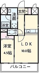 名古屋市営桜通線 高岳駅 徒歩3分の賃貸マンション 6階1LDKの間取り