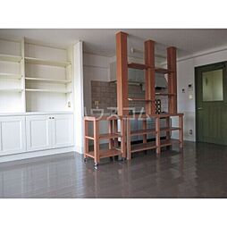 キャッスル小川 201 2階1LDKのリビング/ダイニング