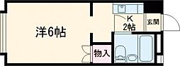 間取図画像 1K