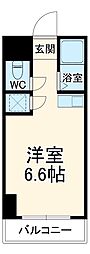 Ｖｉｔａ六番町 8階ワンルームの間取り
