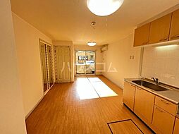 名鉄西尾線 桜井駅 徒歩17分の賃貸アパート 1階1LDKのリビング/ダイニング