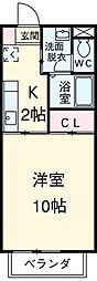 間取図画像 1K
