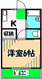 間取図画像 1K