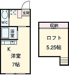 間取図画像 ワンルーム