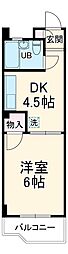 間取図画像 1DK