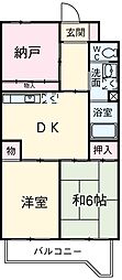 JR総武線 新小岩駅 バス10分 鹿本中学校前下車 徒歩3分の賃貸マンション 8階2SDKの間取り