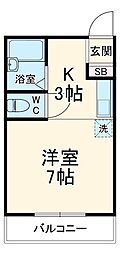 間取図画像 ワンルーム